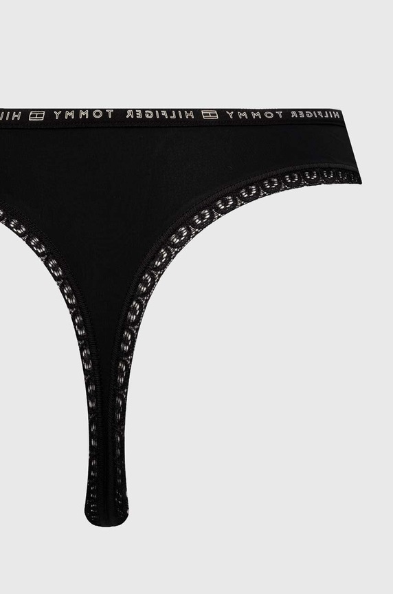 Odzież Tommy Hilfiger Stringi (3-pack) UW0UW02824.4890 czarny