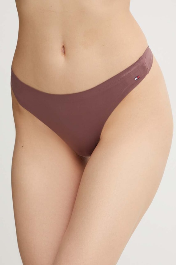 Tommy Hilfiger stringi dzianina różowy UW0UW03162.4890
