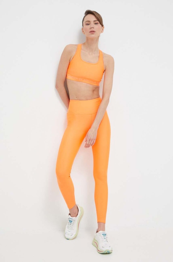 Športová podprsenka Under Armour Crossback 1361034 oranžová SS26