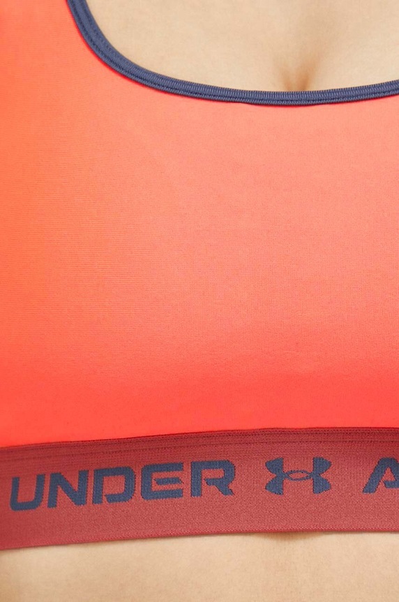 Under Armour reggiseno sportivo Crossback 1361034 arancione