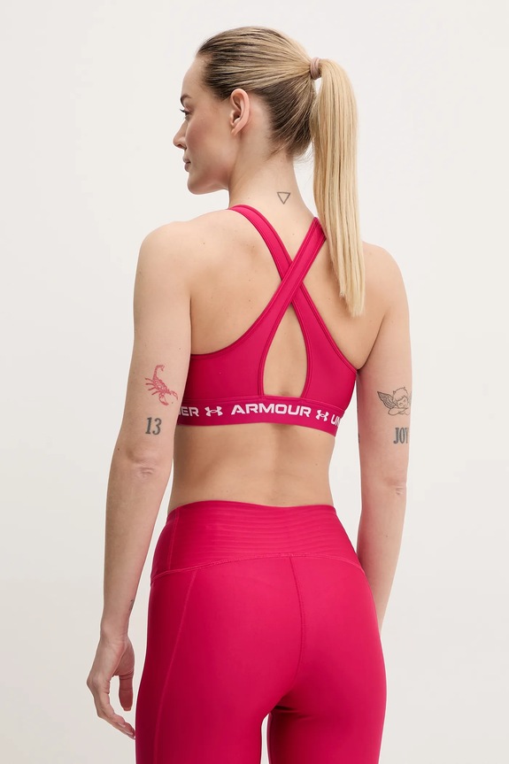 Odjeća Sportski grudnjak Under Armour Crossback 1361034 roza