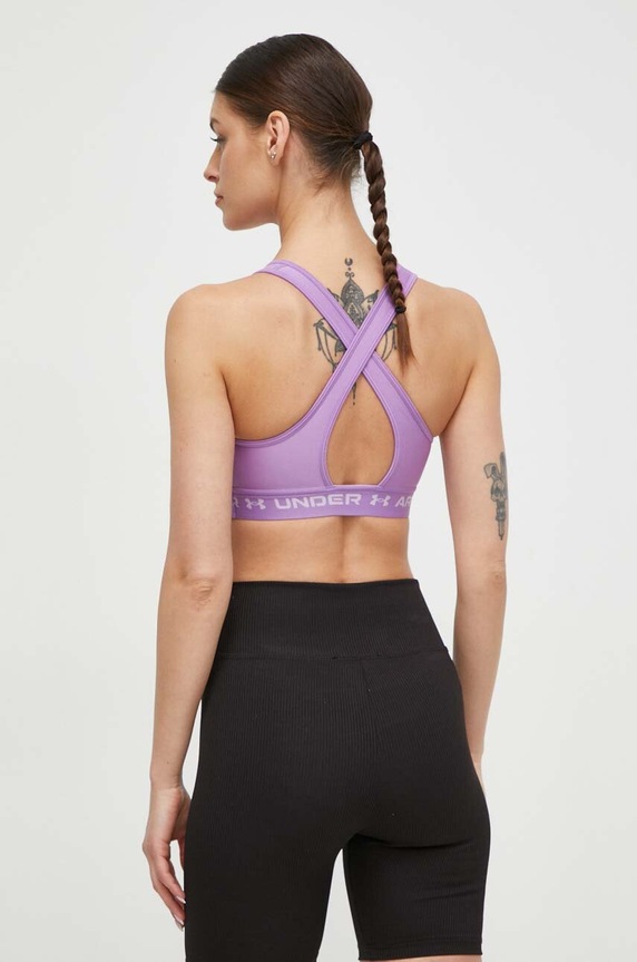 Îmbrăcăminte Under Armour sutien sport Crossback 1361034 violet
