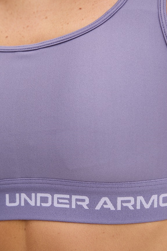 Under Armour sportovní podprsenka UA Crossback fialová 1361034