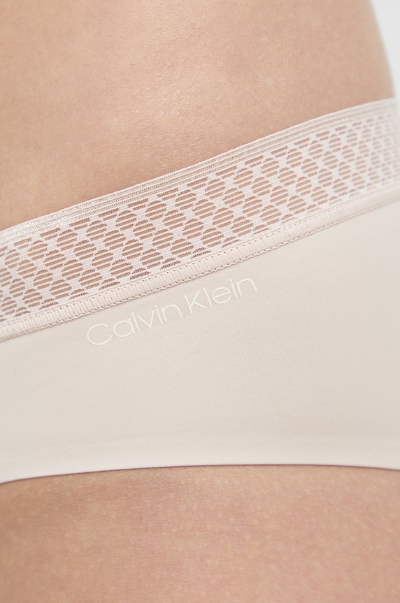 Σλιπ Calvin Klein Underwear μπεζ 000QF6308E.4890