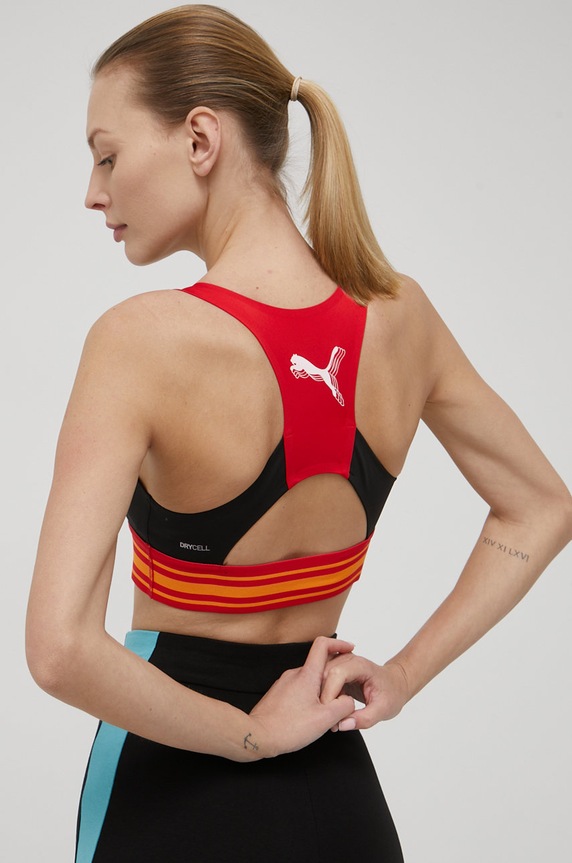 Oblečenie Športová podprsenka Puma Title Nine 532501 532501 čierna