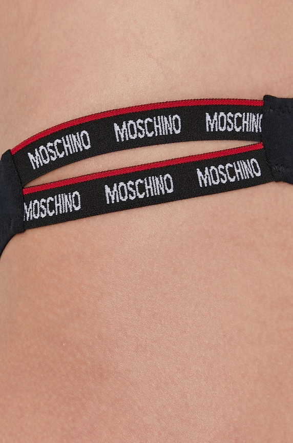 Moschino Underwear Sutien sport negru 4633.9003.4890