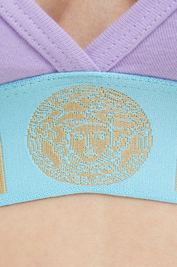 Versace biustonosz fioletowy 1000656