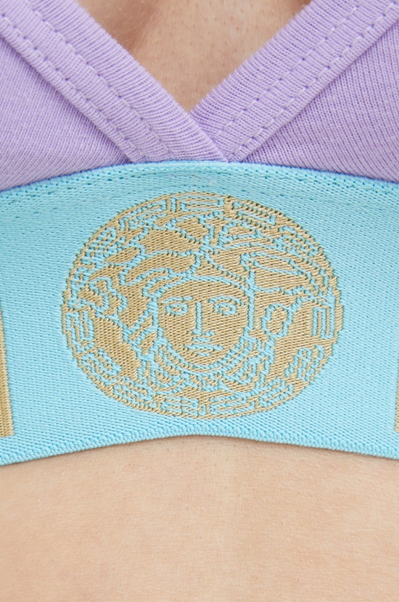 Versace biustonosz fioletowy 1000656