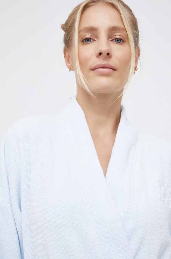 Lauren Ralph Lauren Szlafrok niebieski I814414