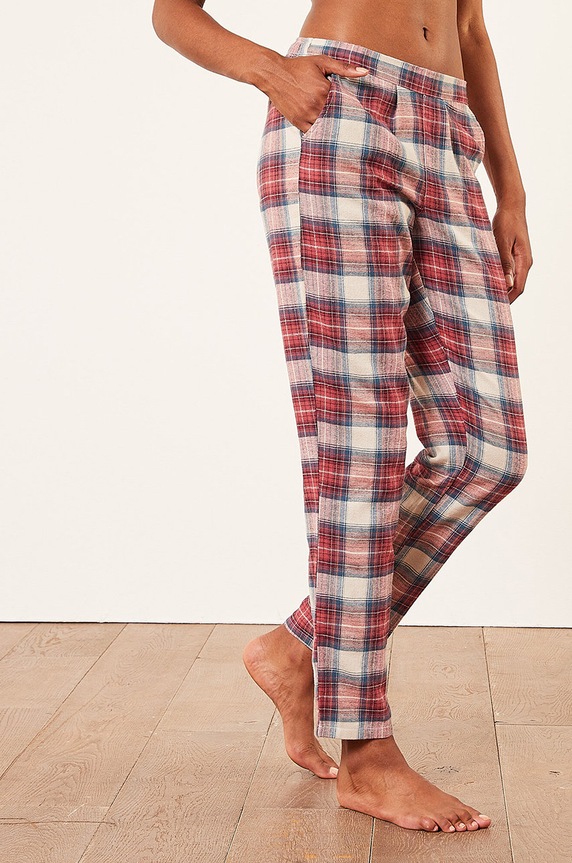 Etam Spodnie piżamowe wzorzyste multicolor 652838090