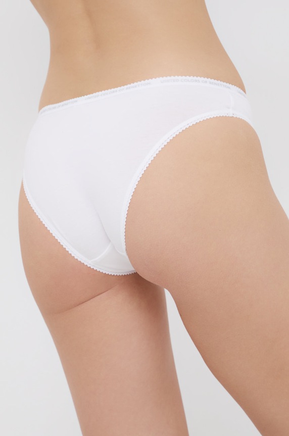 Σλιπ United Colors of Benetton 3OP81S14L.101 λευκό AW21