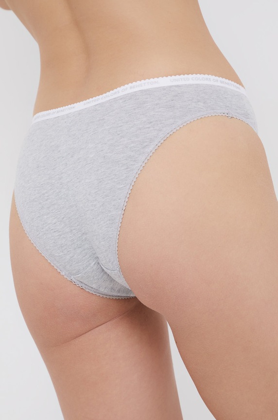 United Colors of Benetton Figi 3OP81S14L.501 szary AW21