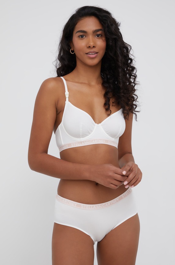 Odzież Stella McCartney Lingerie Figi S6LG00780 biały