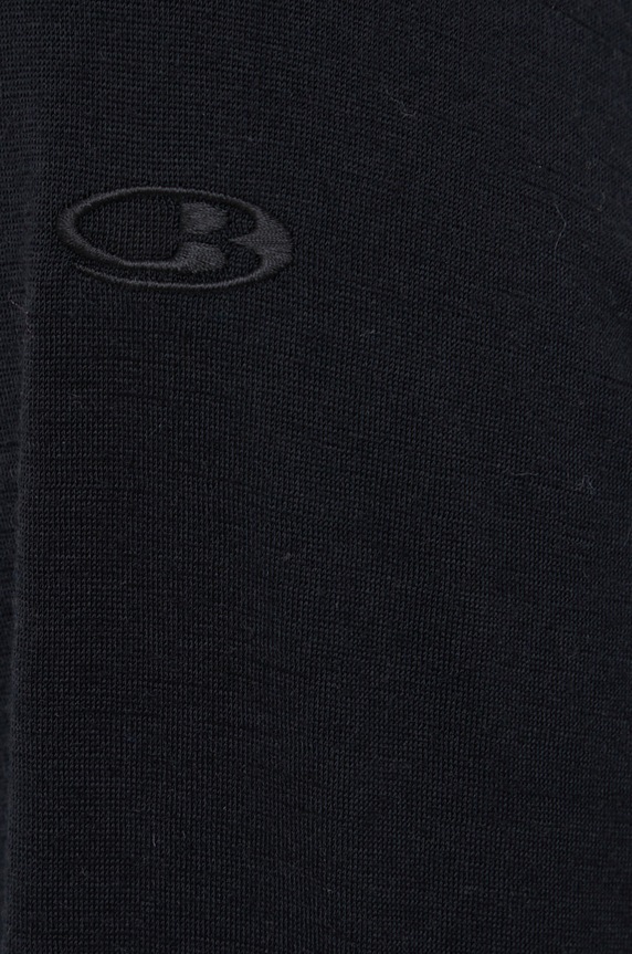Icebreaker bielizna funkcyjna 200 Oasis LS Half Zip IB1043800011 czarny