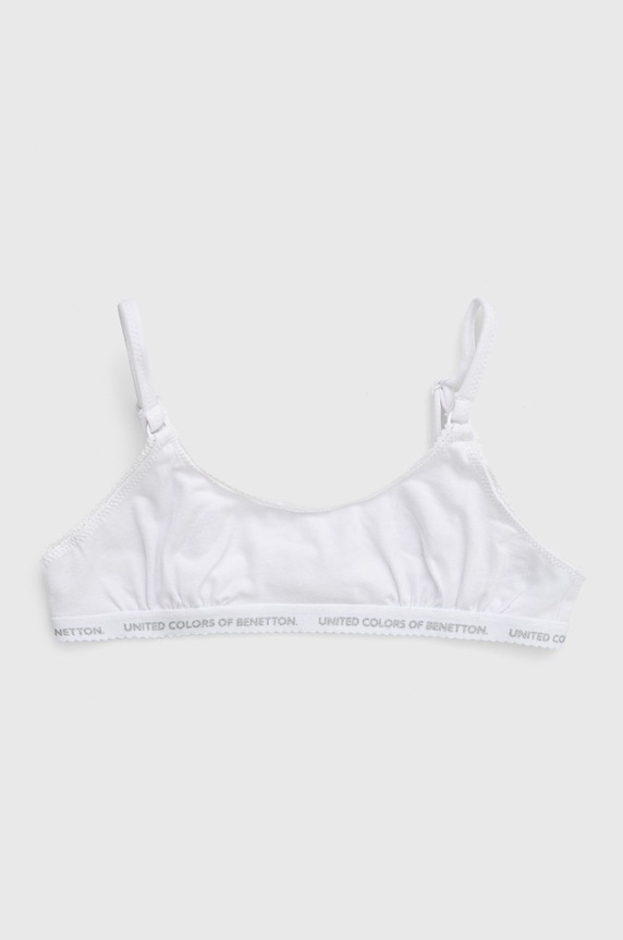 Djevojčice Dječji grudnjak United Colors of Benetton (2-pack) 3MC10R1IN bijela