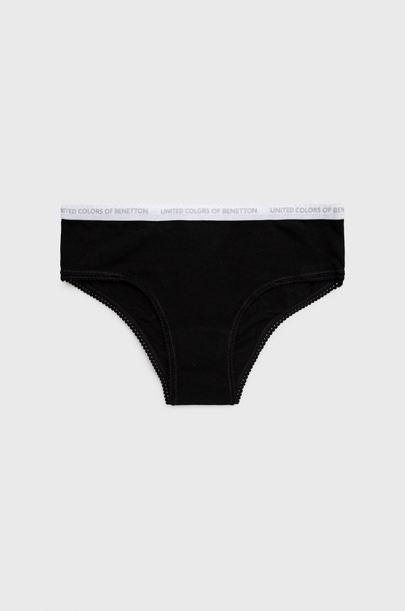 Dziewczynka United Colors of Benetton Figi dziecięce (2-pack) 3MC10S1BF biały