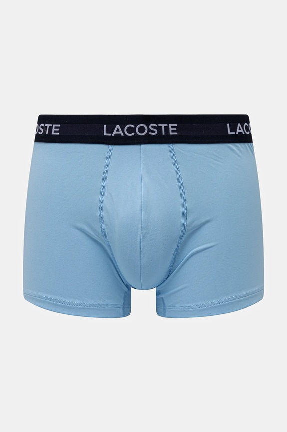 Îmbrăcăminte Lacoste boxeri 3-pack 5H9623 albastru