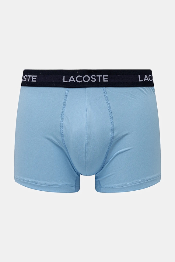Îmbrăcăminte Lacoste boxeri 3-pack 5H9623 albastru