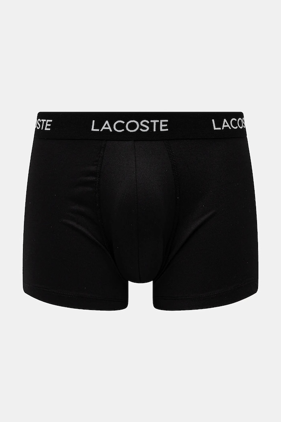Boxerky Lacoste 3-pack 5H9623 černá AW24