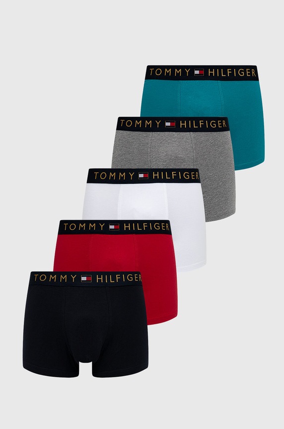 Боксерки Tommy Hilfiger (5 чифта) трикотаж многоцветен UM0UM02331.4890