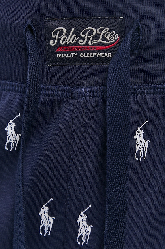 Pyžamové nohavice Polo Ralph Lauren tmavomodrá 714844764001