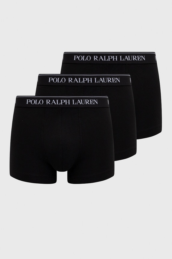 Polo Ralph Lauren boxeralsó nyomtatásos fekete 714835885002