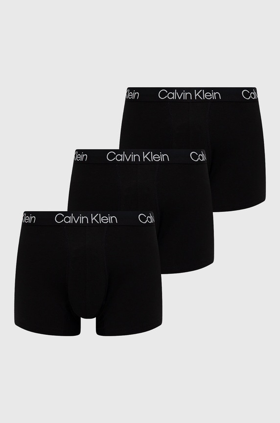 Calvin Klein Underwear boxeralsó nyomtatásos fekete 000NB2971A.4890