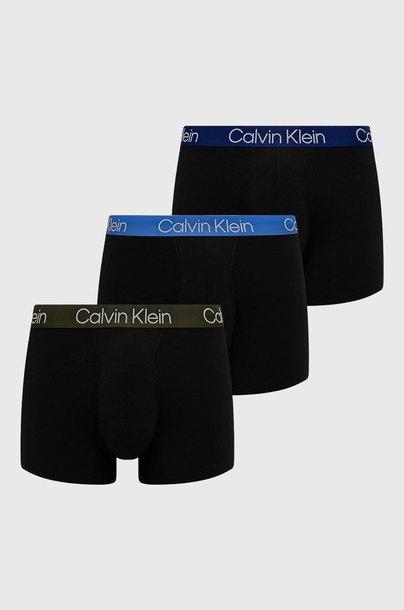 Calvin Klein Underwear Bokserki (3-pack) dzianina czarny 000NB2971A.4890