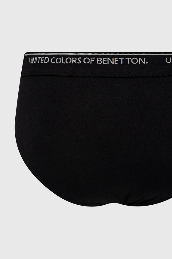 United Colors of Benetton alsónadrág 3OP82S18N.100 fekete AA00