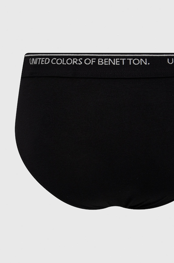 United Colors of Benetton alsónadrág 3OP82S18N.100 fekete AA00