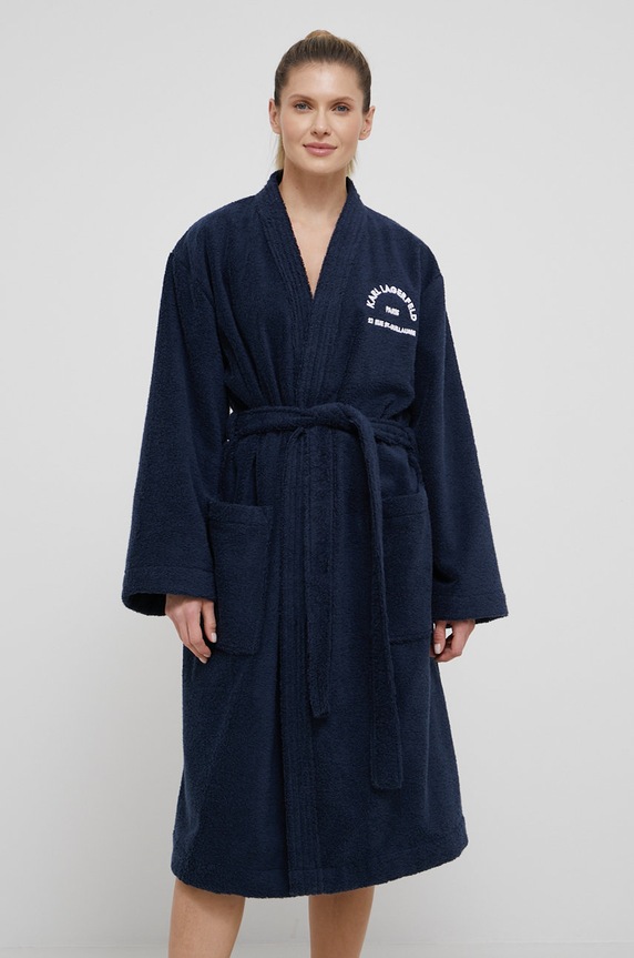 Odzież Karl Lagerfeld Szlafrok 215W2180 215W2180 granatowy