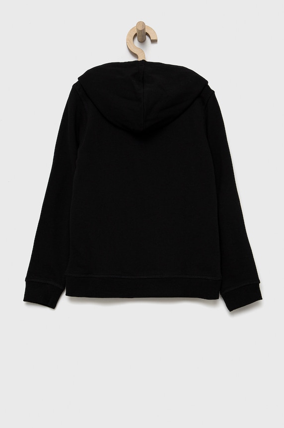 Dětská bavlněná mikina Guess L92Q09.KAUG0 černá AW21