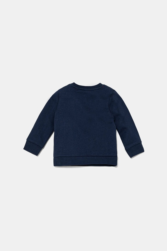 Guess bluza bawełniana dziecięca N0BQ09.K97E0 niebieski AW22