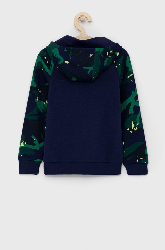 CHLAPEC Dětská mikina adidas Originals H20312 H20312 námořnická modř