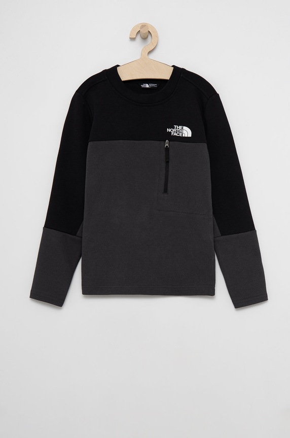 The North Face Bluză copii print negru NF0A55MDMN81