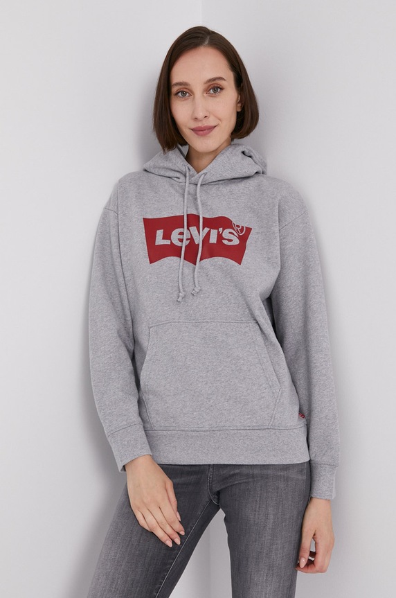Μπλούζα Levi's στάμπα γκρί 18487.0020