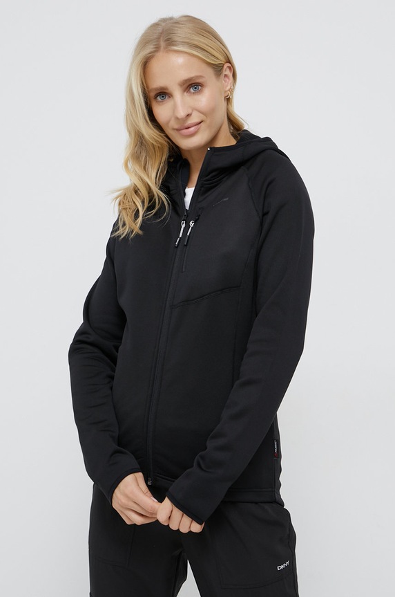 Viking Bluza Jukon z kapturem czarny 730.23.0900