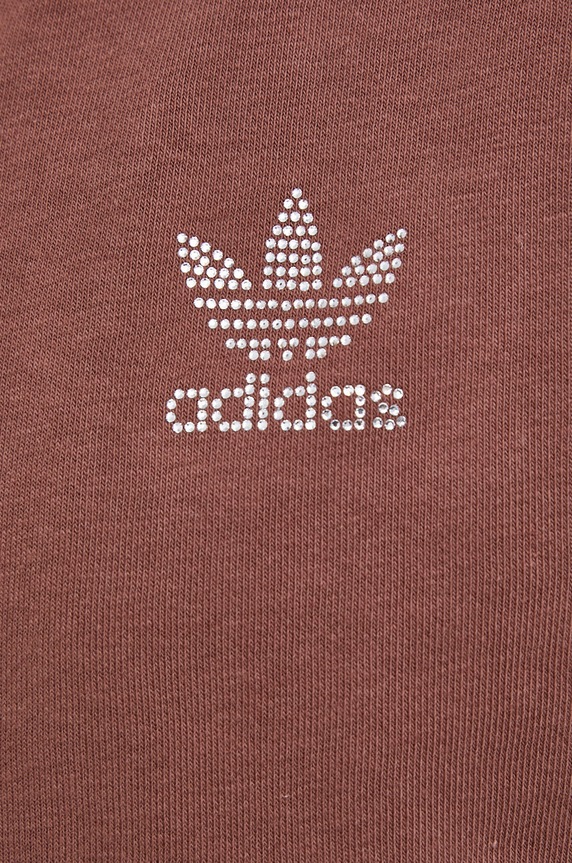 Mikina adidas Originals HF6768 HF6768 hnedá