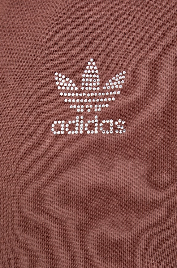 Mikina adidas Originals HF6768 HF6768 hnedá