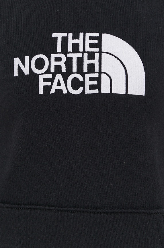 The North Face pamut melegítőfelső NF0A55ECJK31 fekete