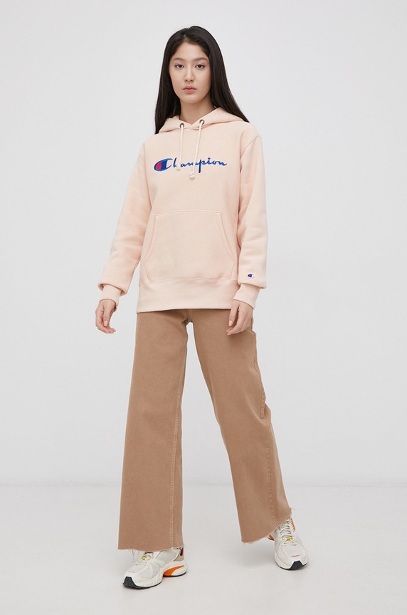 Champion μπλούζα 114788 ροζ AW21