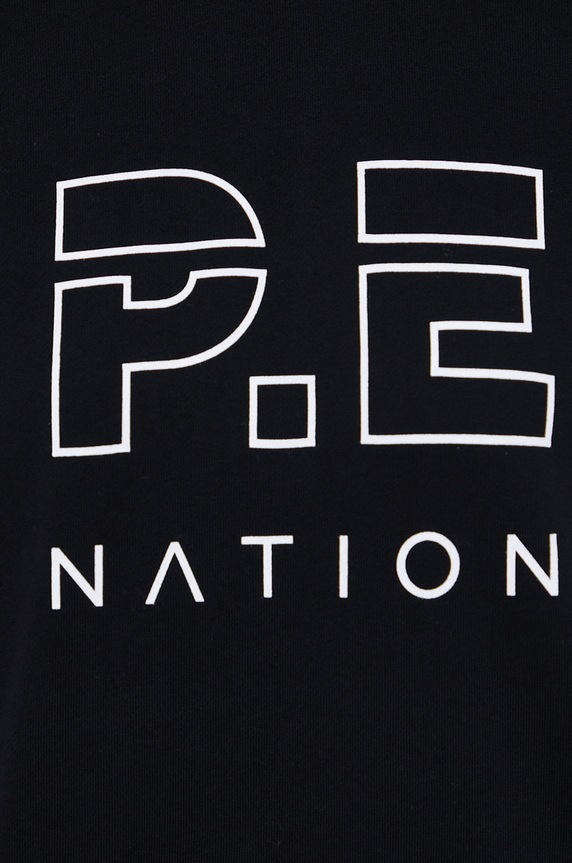 Bavlnená mikina P.E Nation PEBASICSF029 čierna