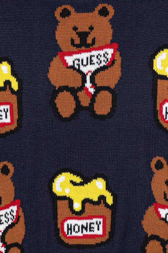 Chłopiec Guess sweter dziecięcy H1YT01.Z2S40 granatowy