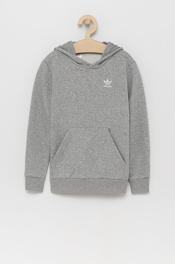 Παιδική μπλούζα adidas Originals απλικέ γκρί H32353
