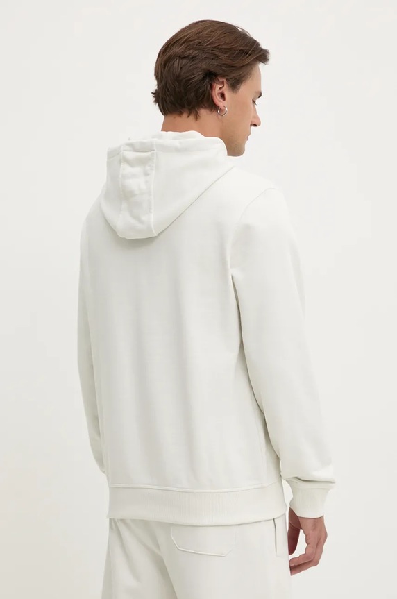 Ρούχα Βαμβακερή μπλούζα HUGO Kenno 50458700 μπεζ