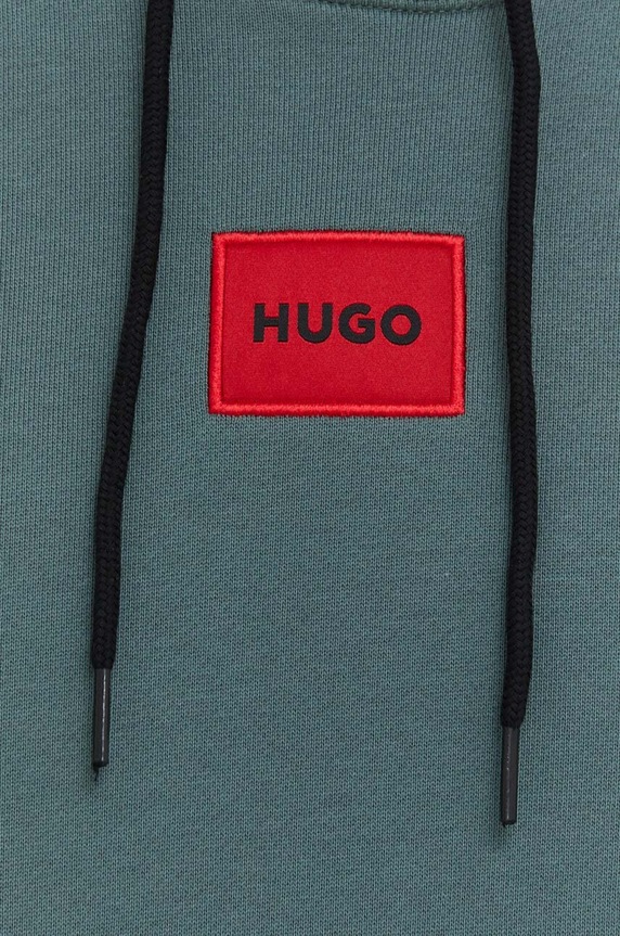 HUGO pamut melegítőfelső 50458700 zöld