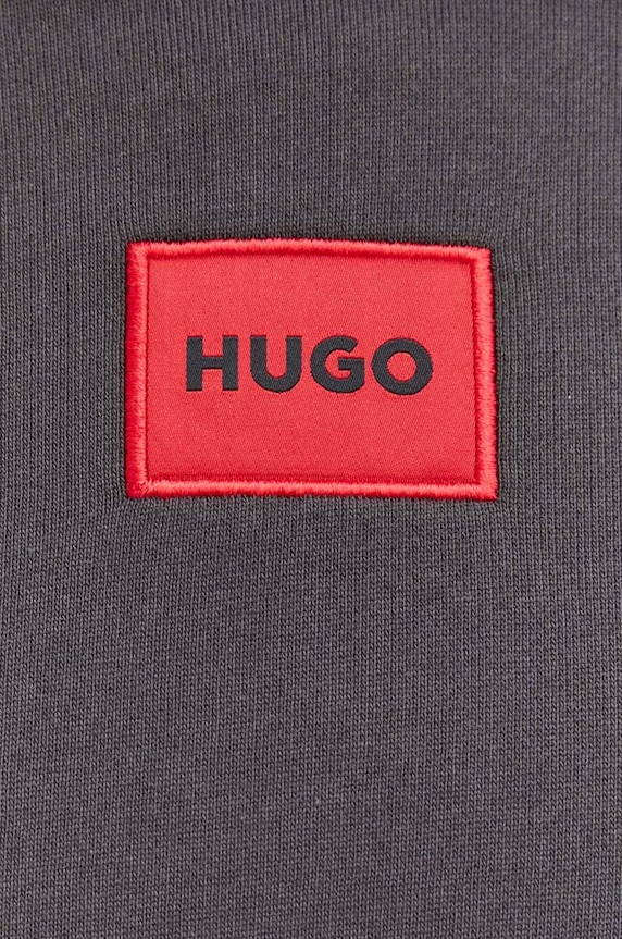 HUGO bluza bawełniana Daratschi214 50458700 szary