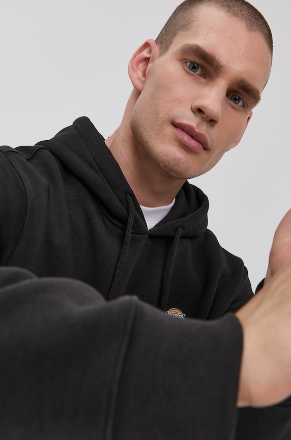 Dickies μπλούζα μαύρο DK0A4XCDBLK