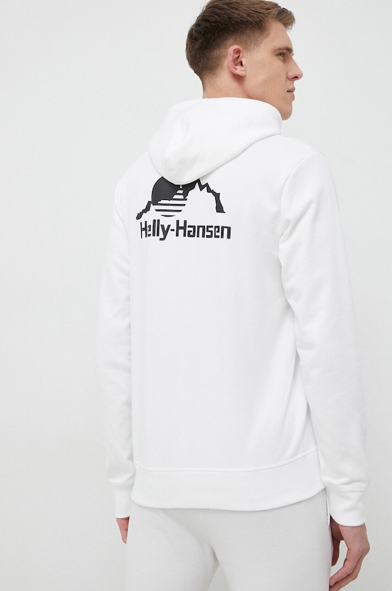 Helly Hansen bluza YU HOODIE 2.0 biały 53582