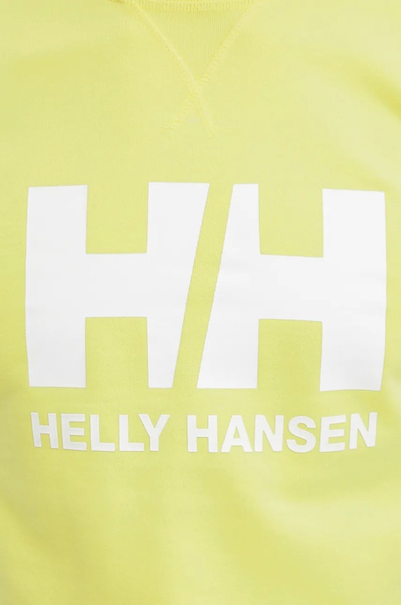 Helly Hansen cotton sweatshirt 34000 yellow
